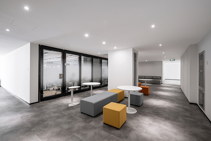 半導體公司辦公室休閑區(qū)設計案例